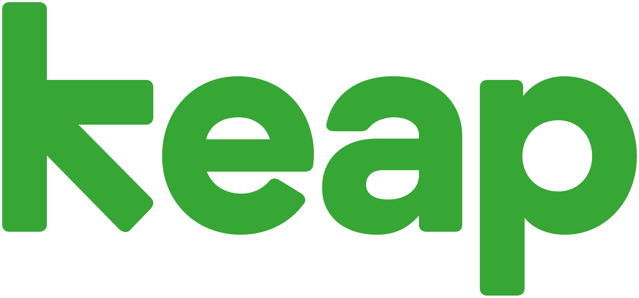 Keap logo, CRM and marketing automation platform