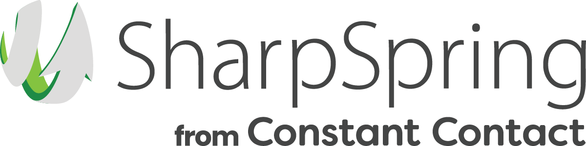 SharpSpring logo and CRM marketing automation platform from Constant Contact