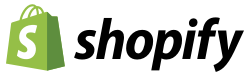 Shopify logo representing an eCommerce platform for online stores.
